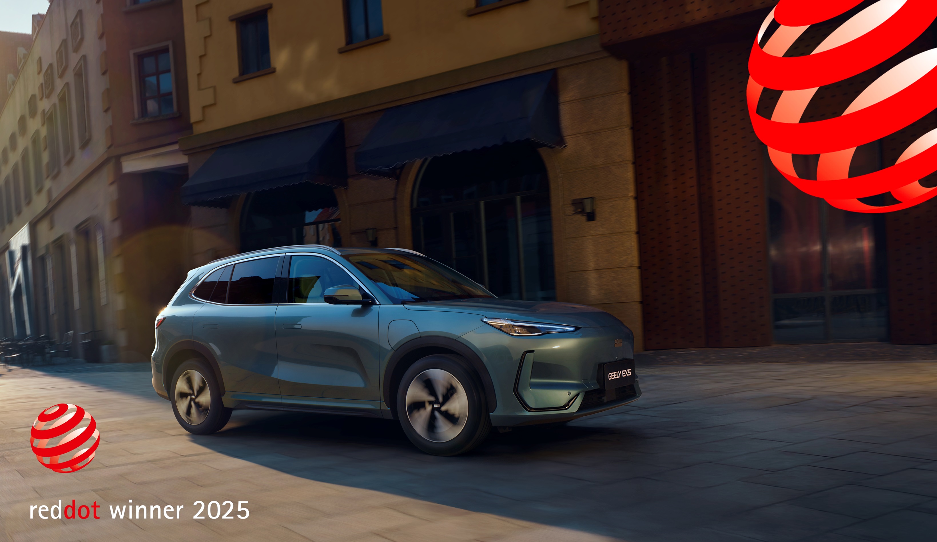 ดีไซน์ภายนอกของรถ geely ex5